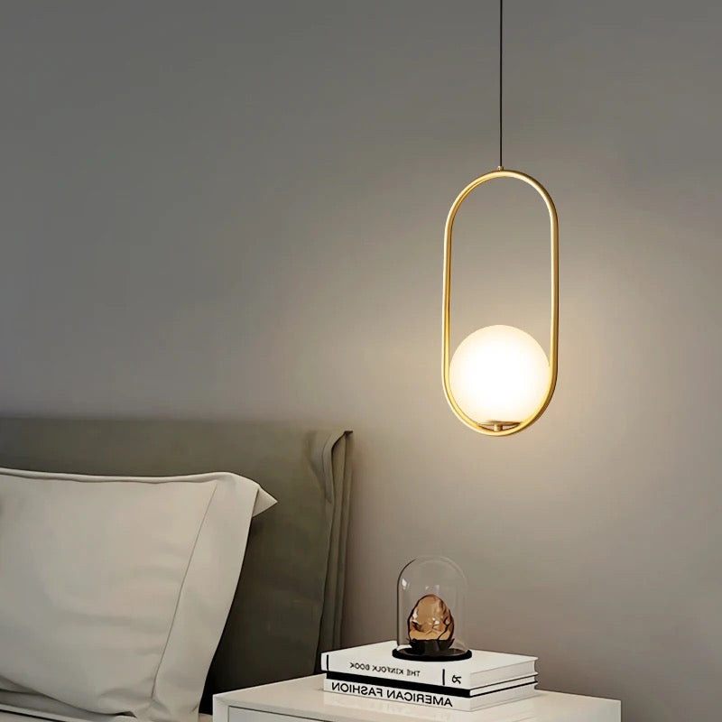 Oval hanging