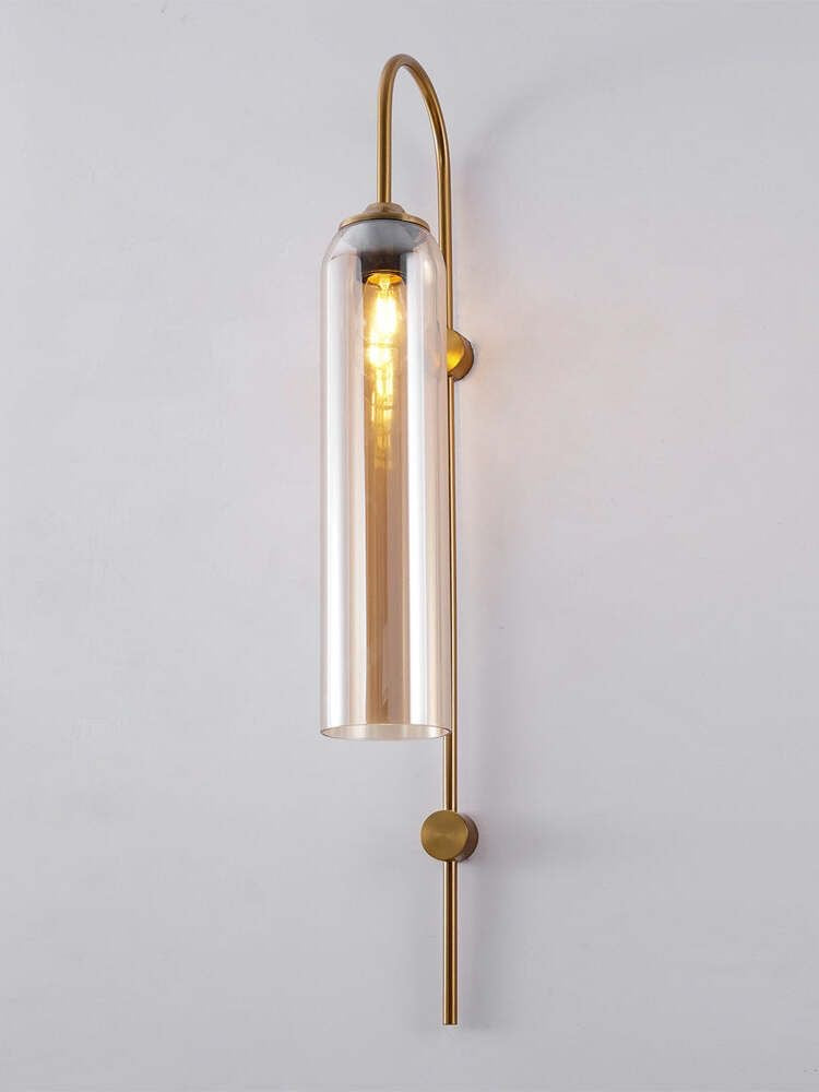 Elegant Glass Wall Sconce