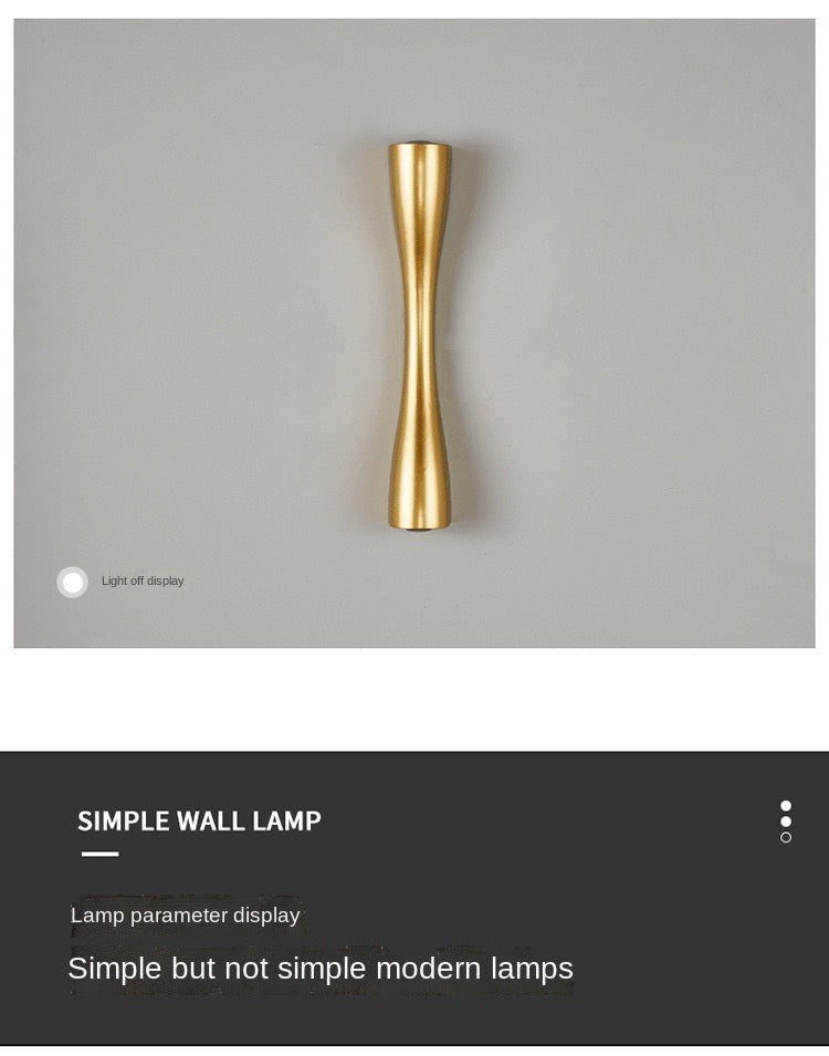 Modern LED Lamp Wall Light Indoor and Outdoor Waterproof