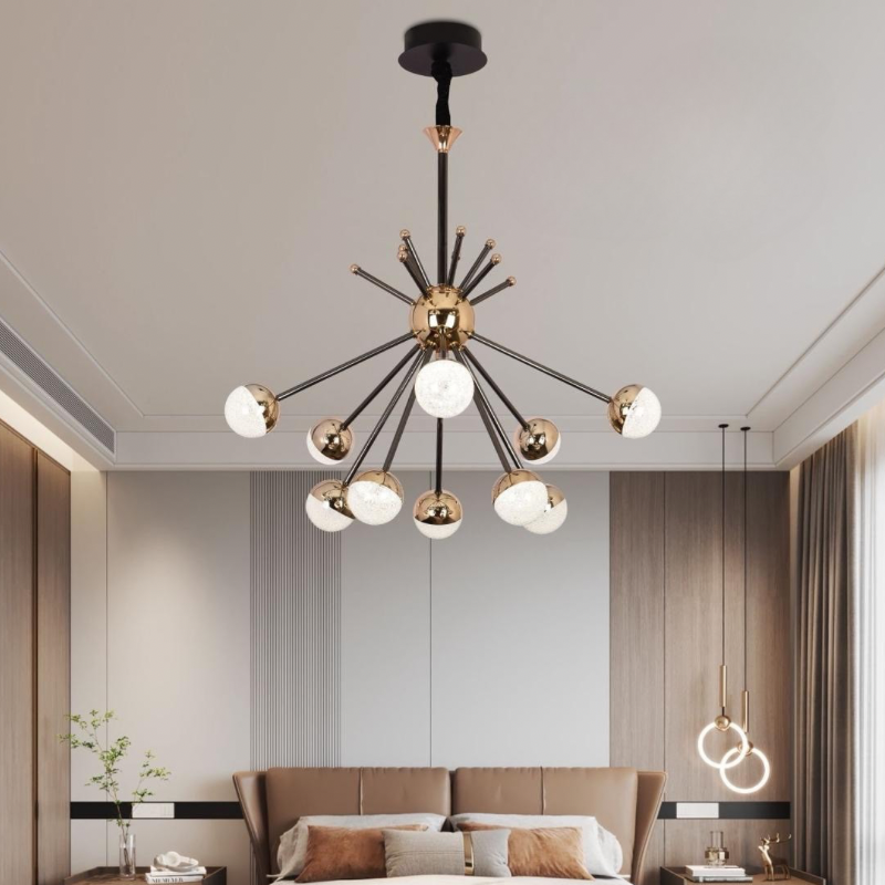Orbit Burst Chandelier