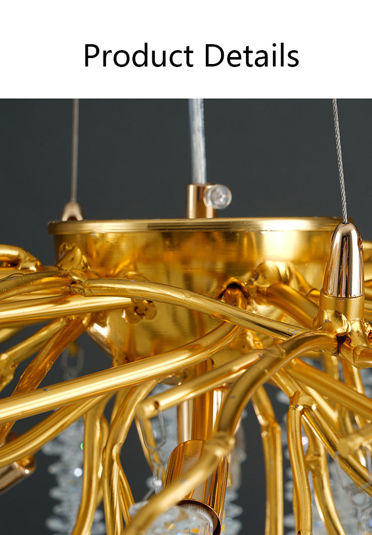 Modern Crystal Beats Chandelier
