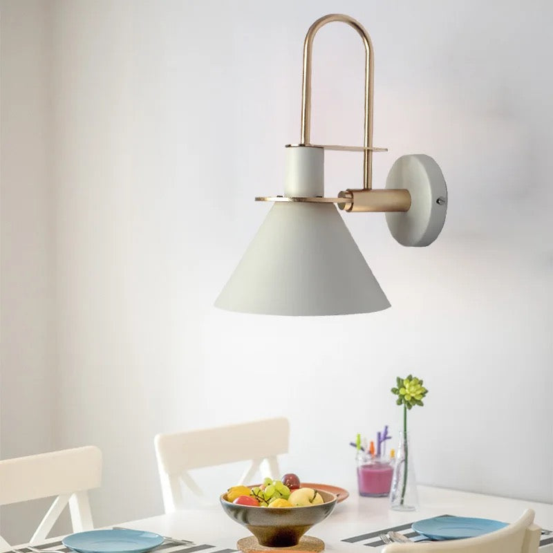 Luxury black lantern shape wall lamps
