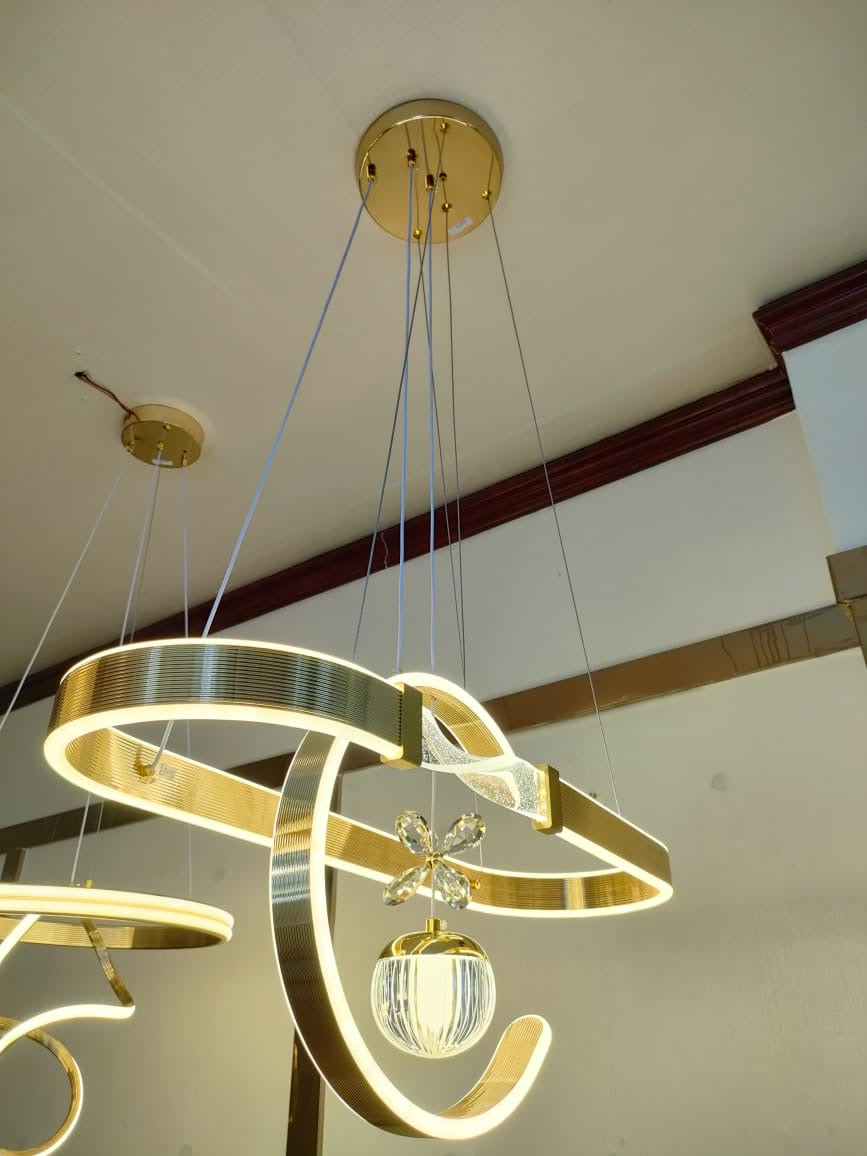 Led oval Hanging Light Three color option
