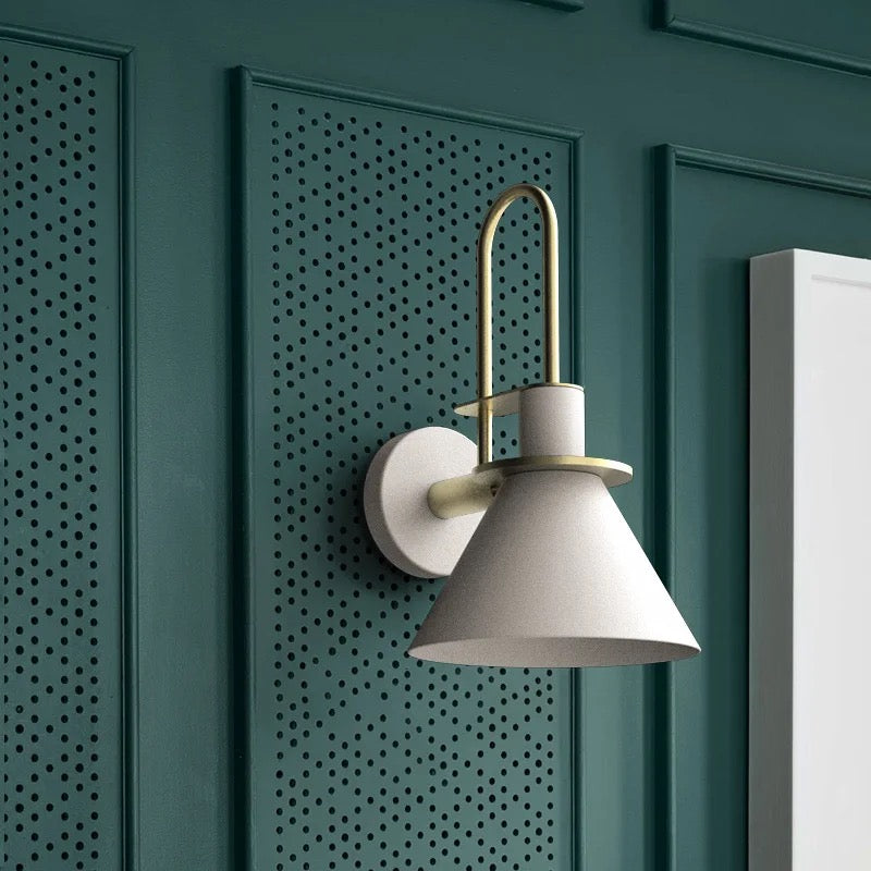 Luxury black lantern shape wall lamps
