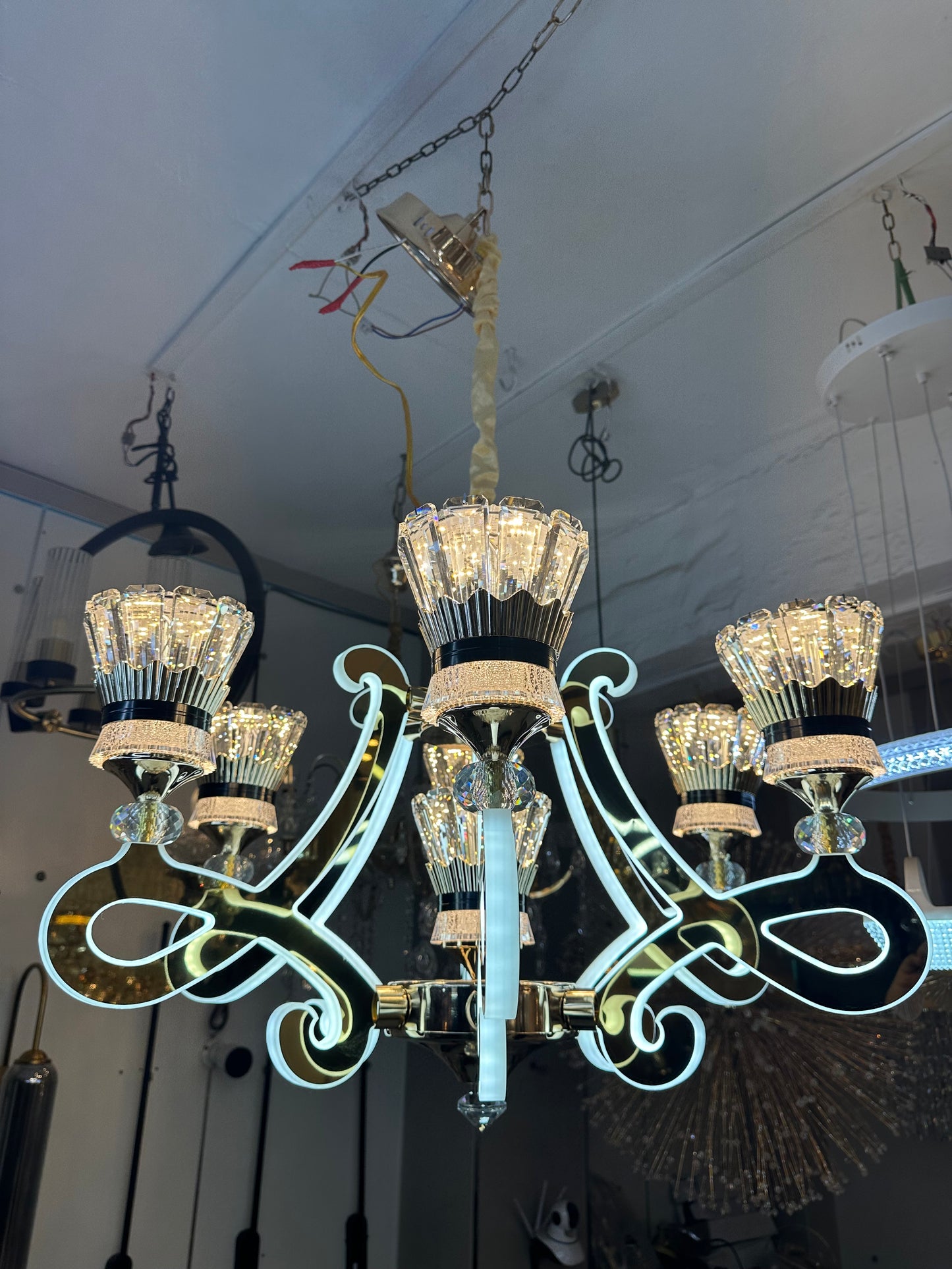 Modern SS Led Chandelier