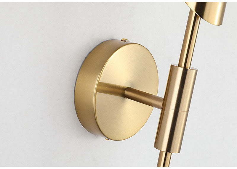 Luxury style surface mount wall light