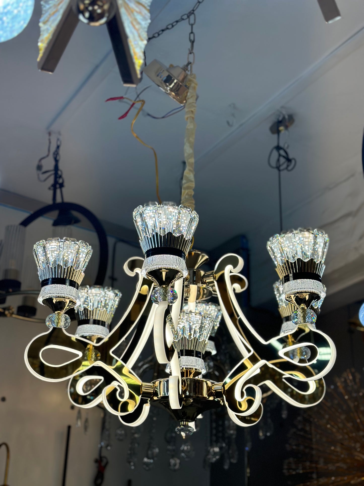 Modern SS Led Chandelier