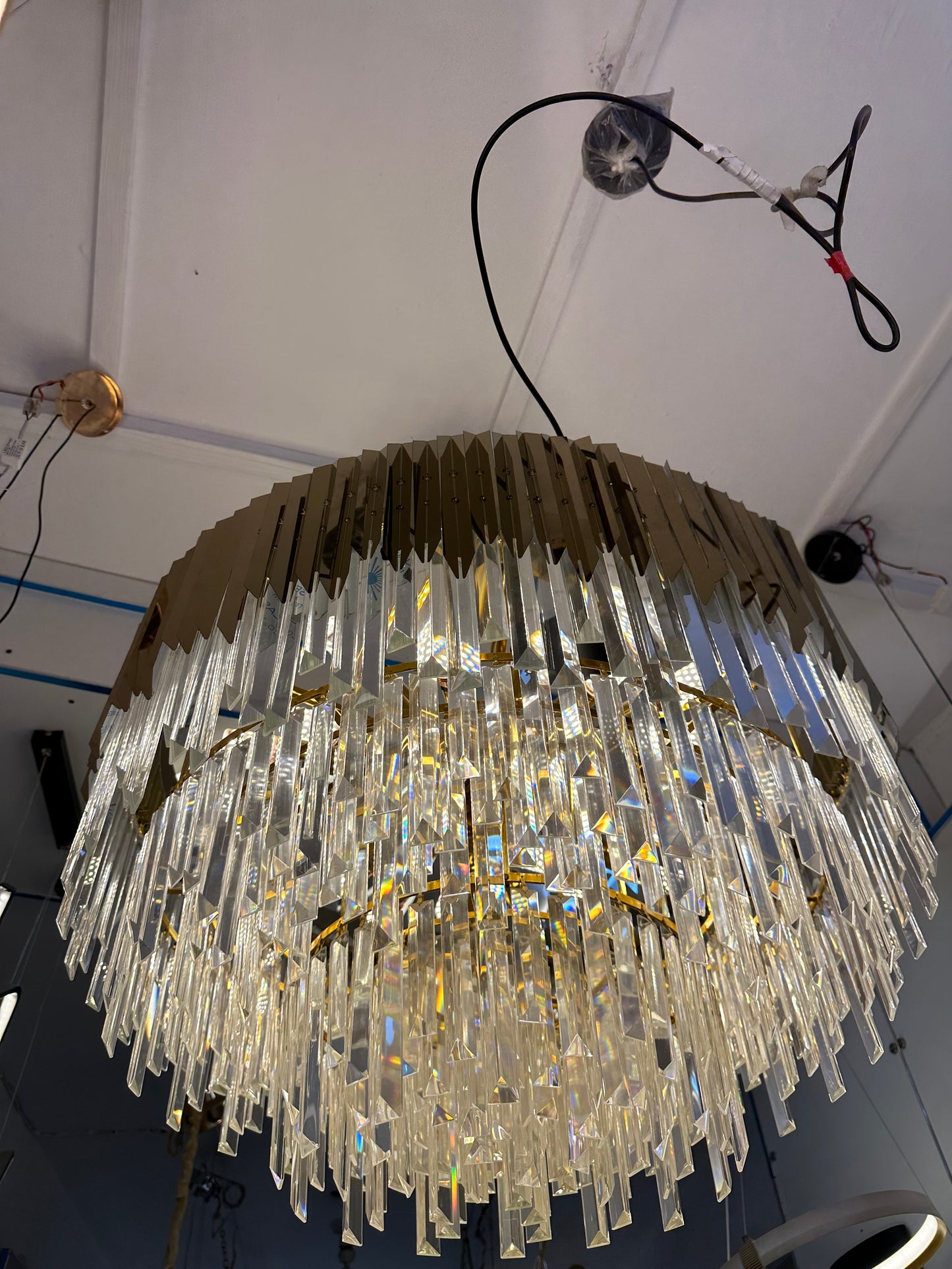 SS Crystal Chandelier