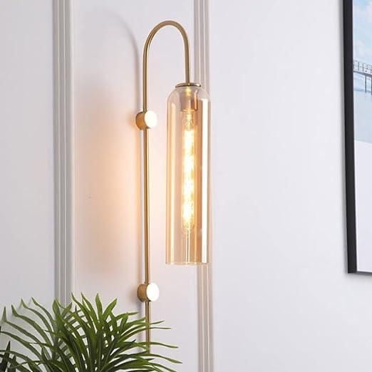 Elegant Glass Wall Sconce