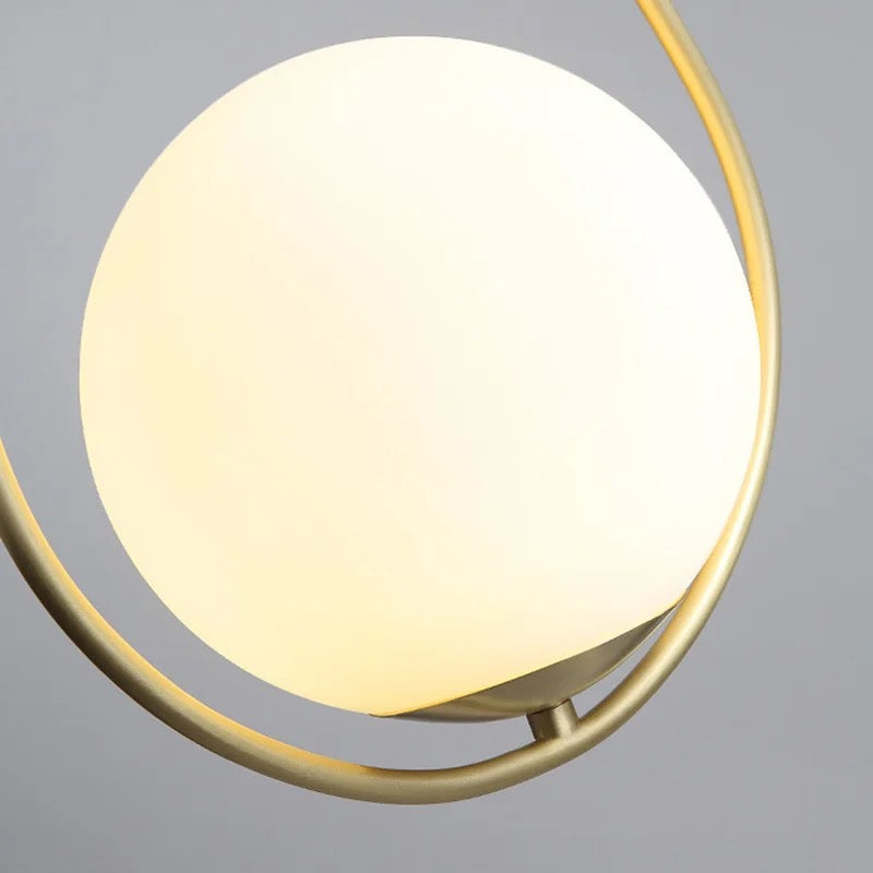 Nordic postmodern restaurant chandelier bedroom Glass Ball