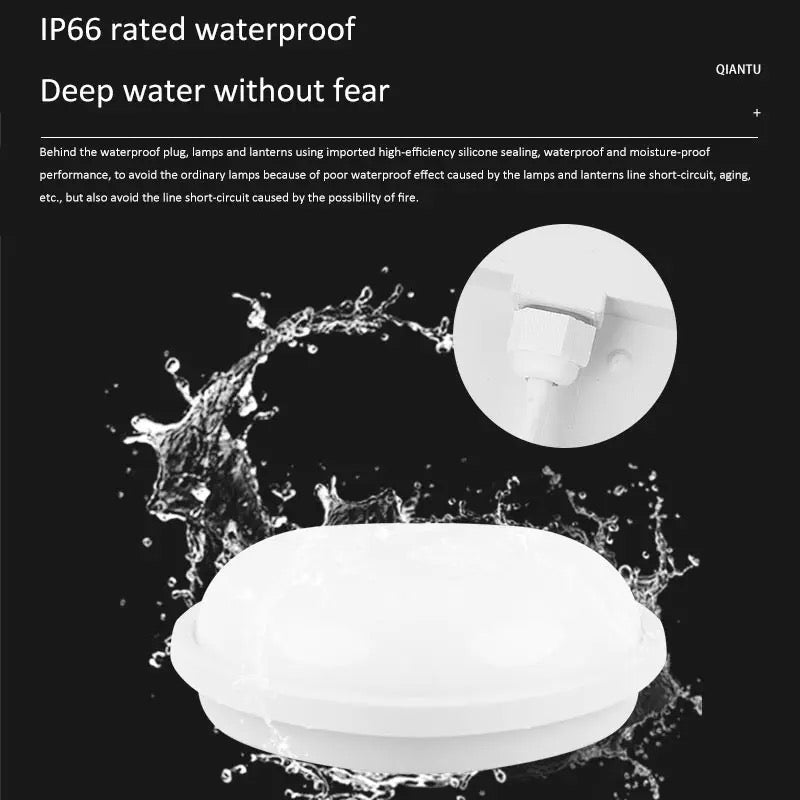 Oval waterproof Tuffy Light