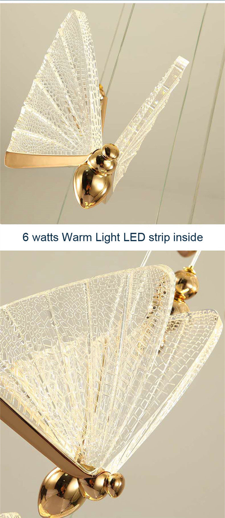 Hanging Butterfly Light
