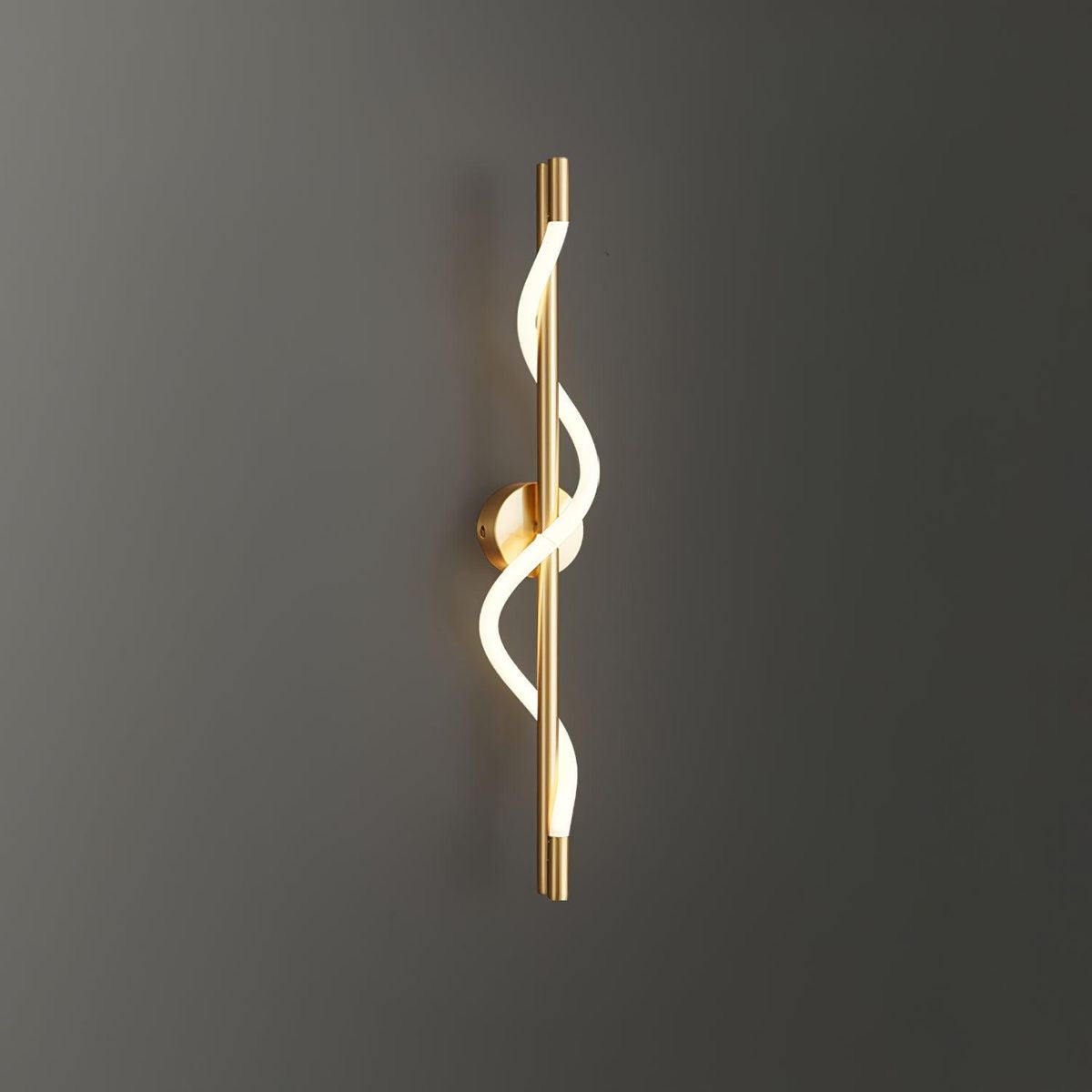 Spiral Led Wall Light