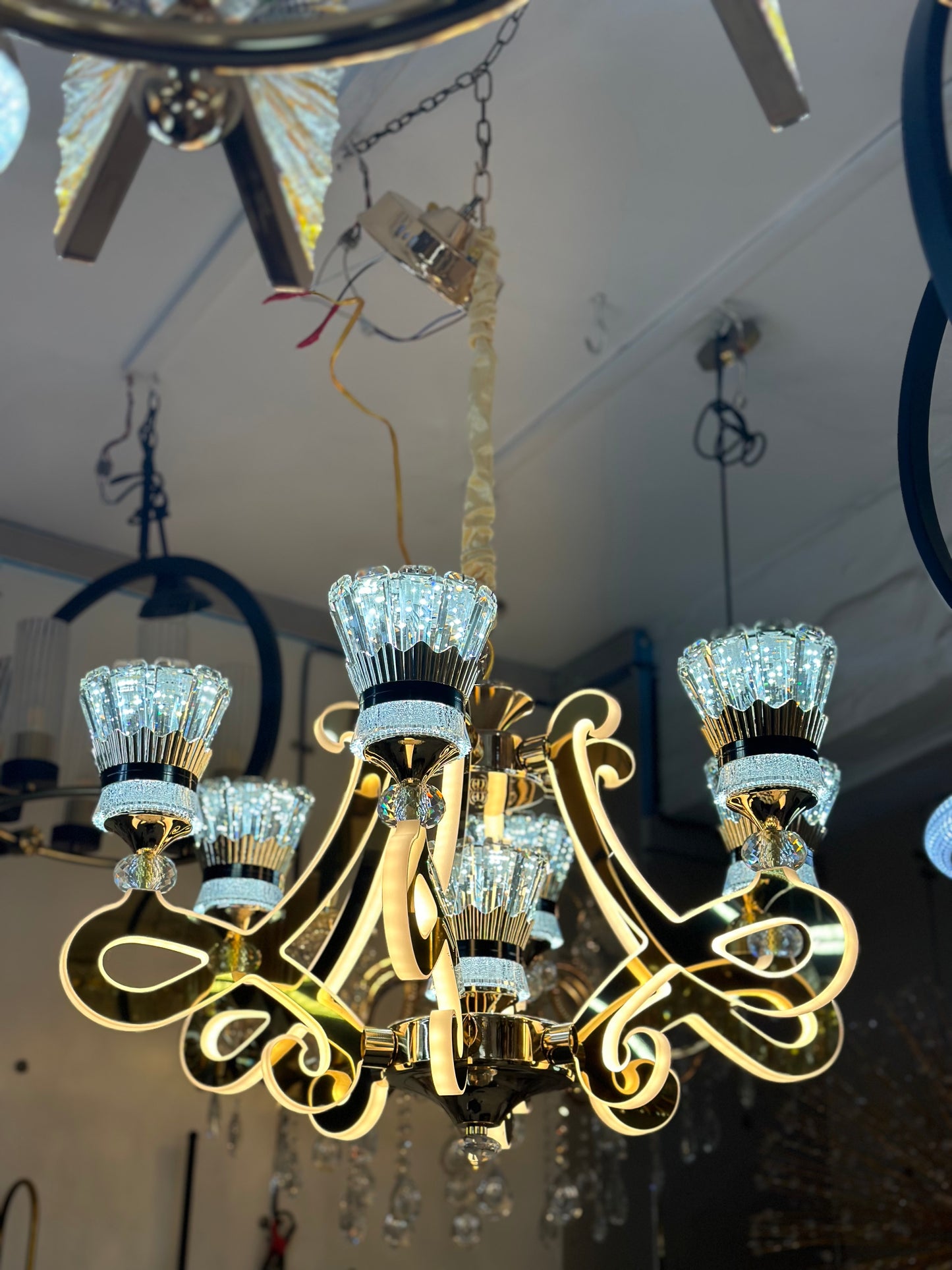 Modern SS Led Chandelier