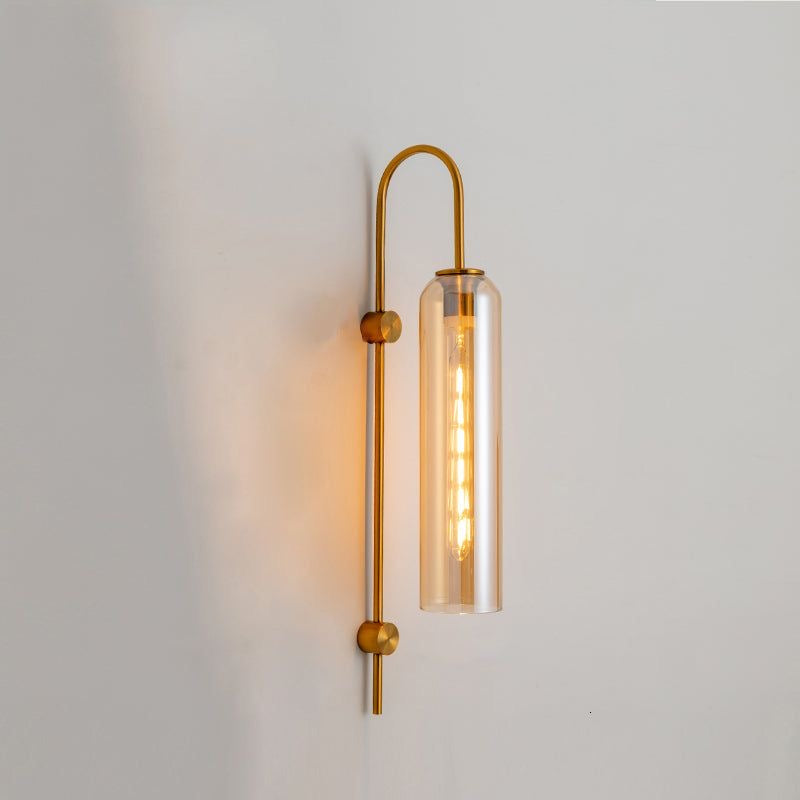 Elegant Glass Wall Sconce