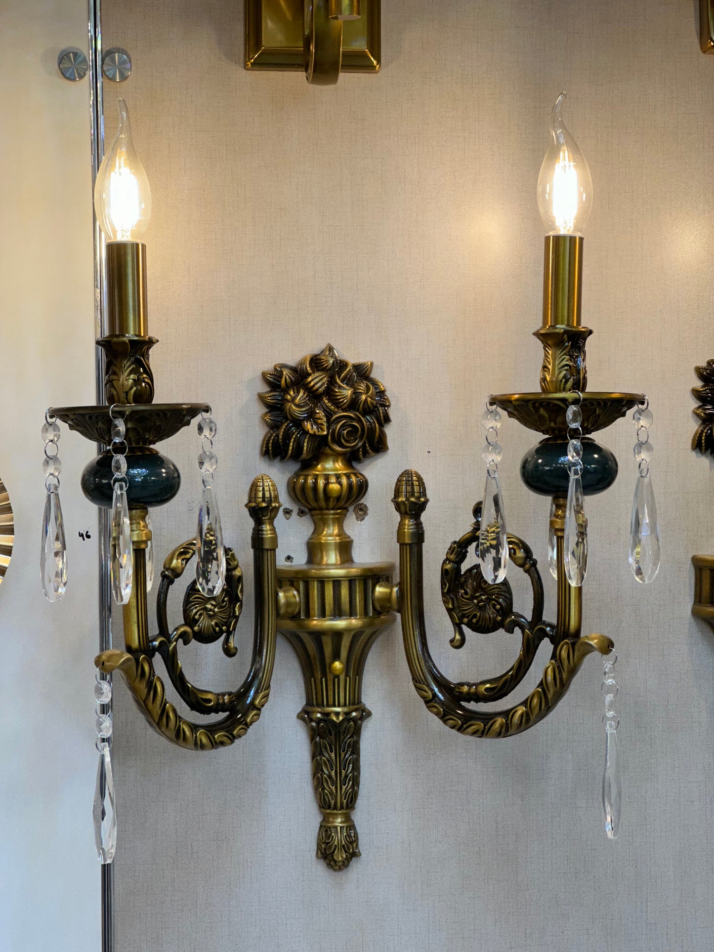 Antique Candle Wall Lights