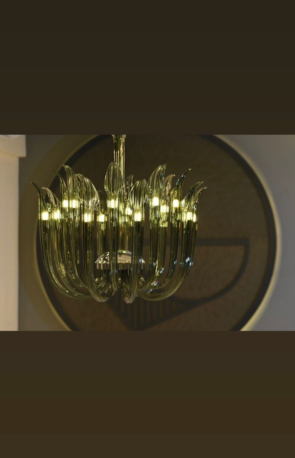 Emerald Crown Chandelier