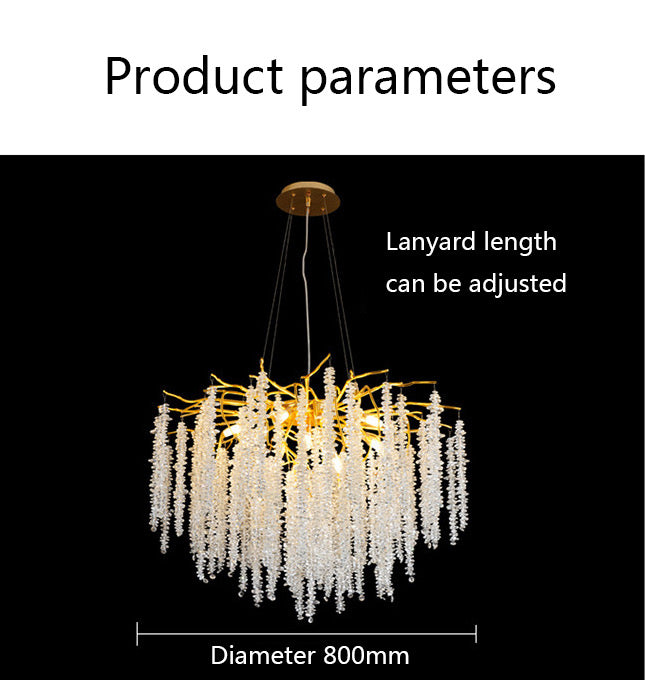 Modern Crystal Beats Chandelier