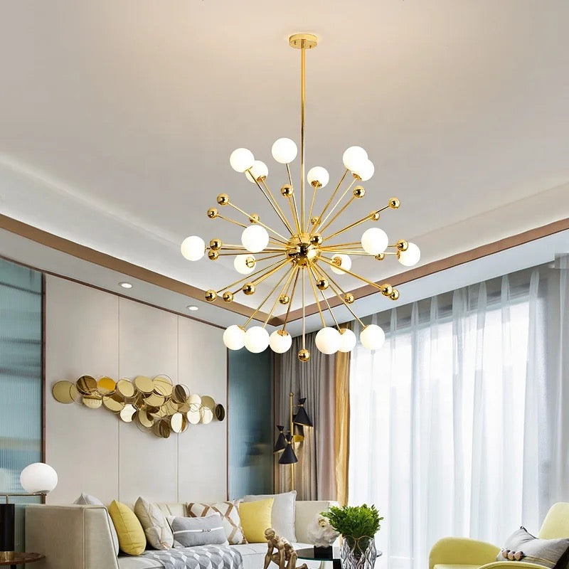 18 heads Globe Chandelier