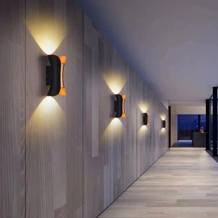 Led Black Golden outdoor Light