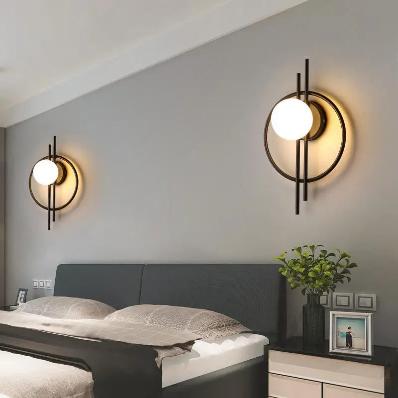 Modern Globe Wall Light