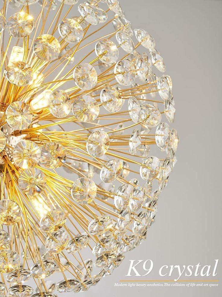 Crystal Ball Chandelier