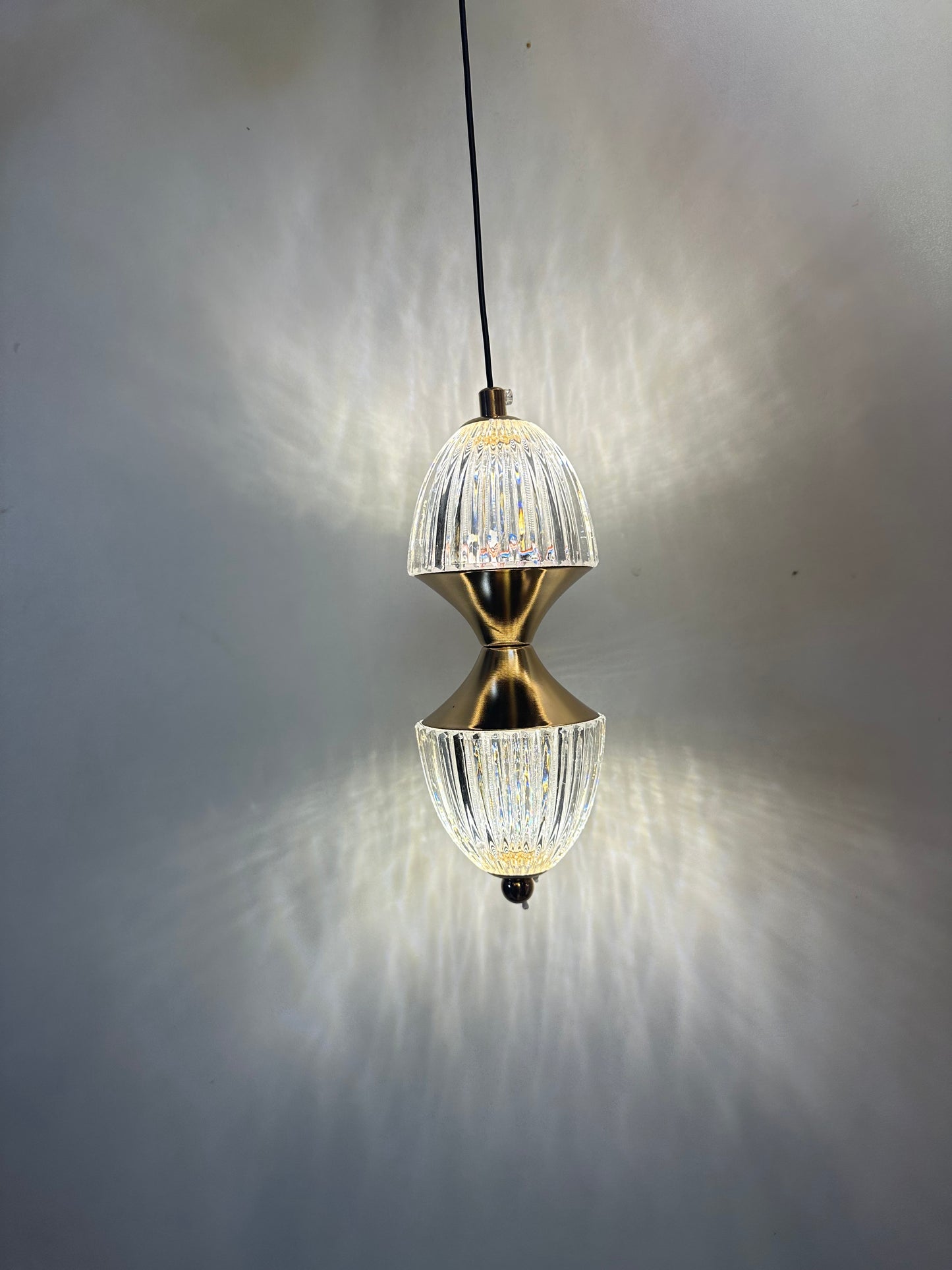 Twin Crystal Pendant