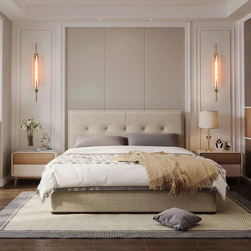 Elegant Glass Wall Sconce