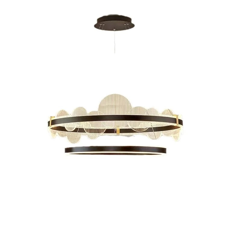 New modern Double Ring Chandelier