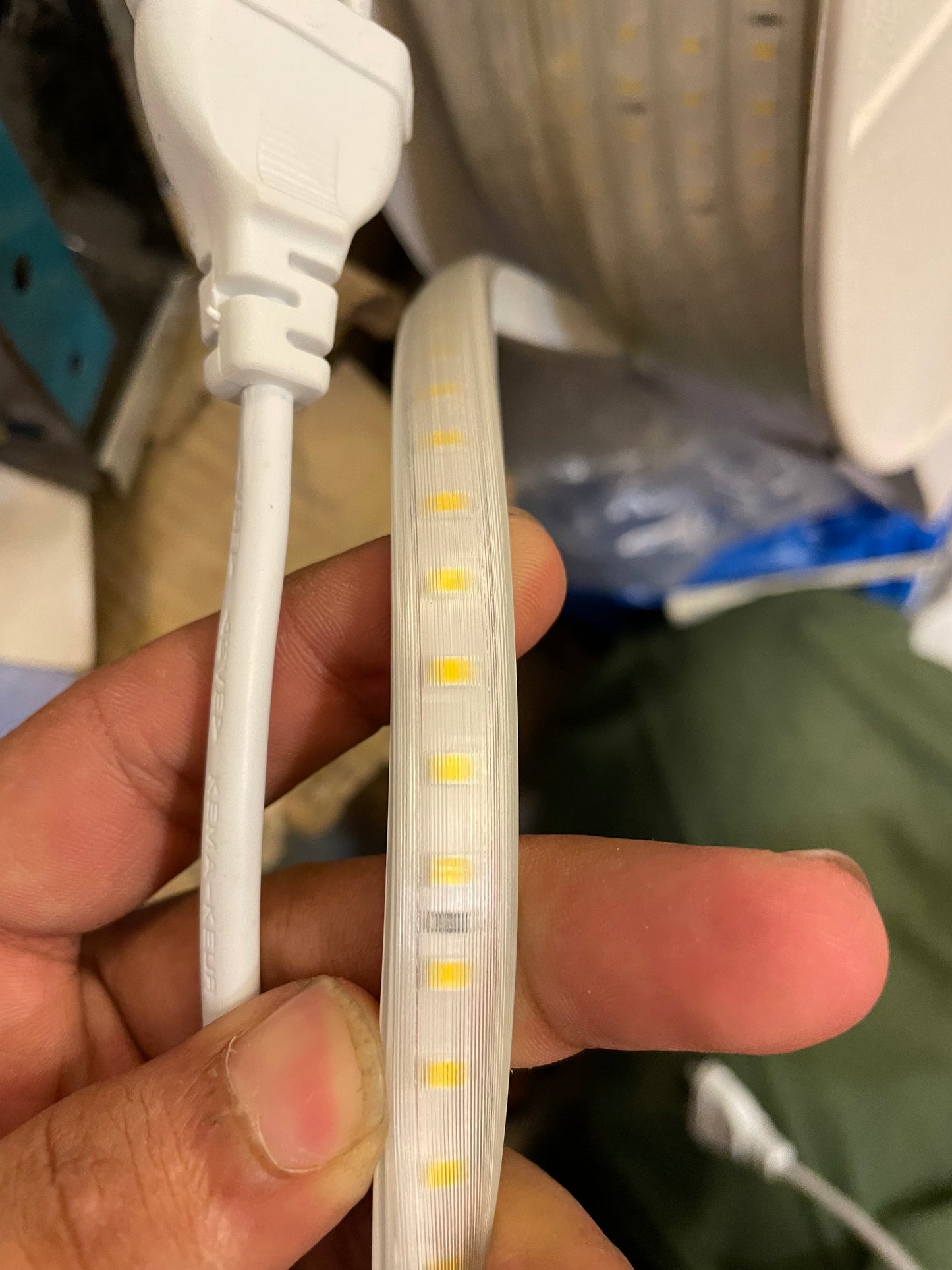 High bright 220V/110V 120led waterproof 2835. 8.5mm wireless rope led strip light