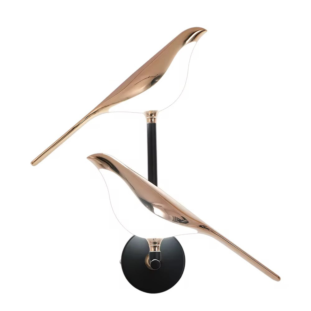Double sparrow Wall Light