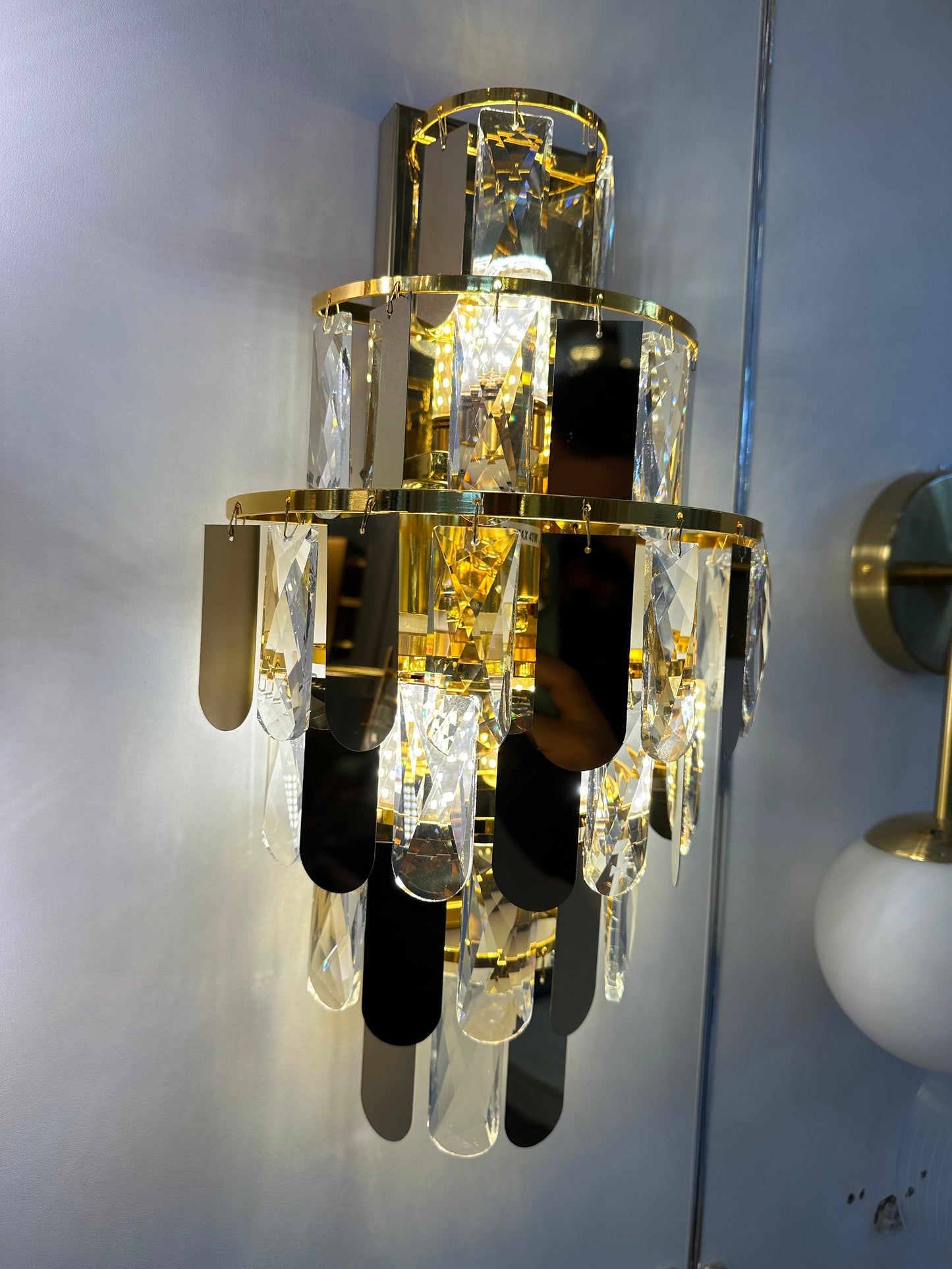 Crystal Wall Light