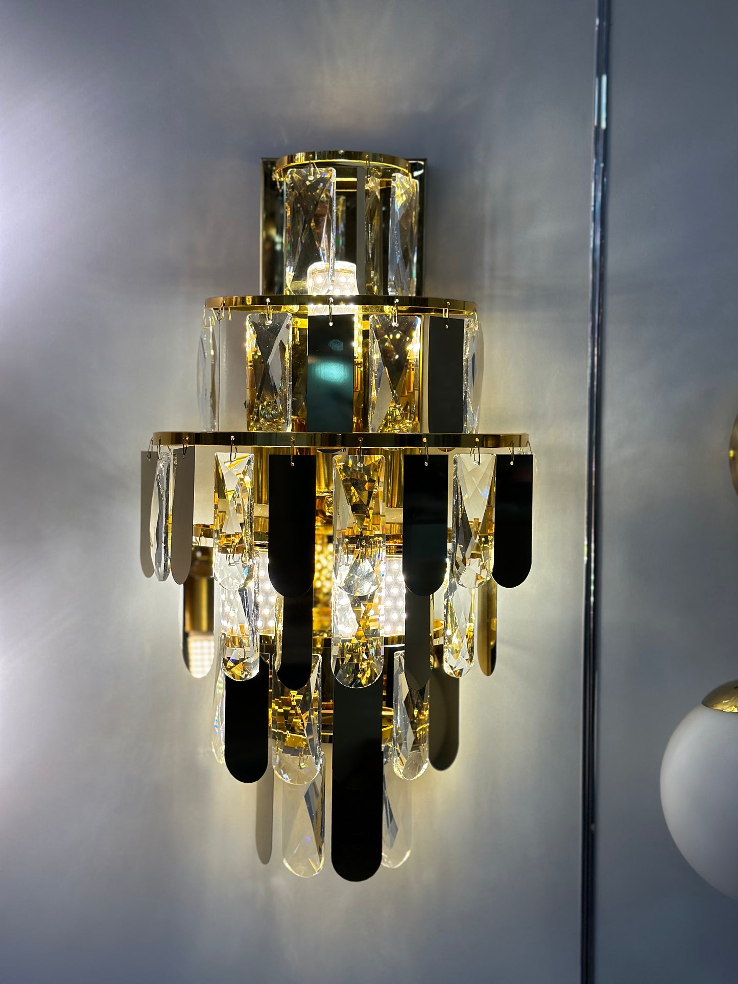 Crystal Wall Light