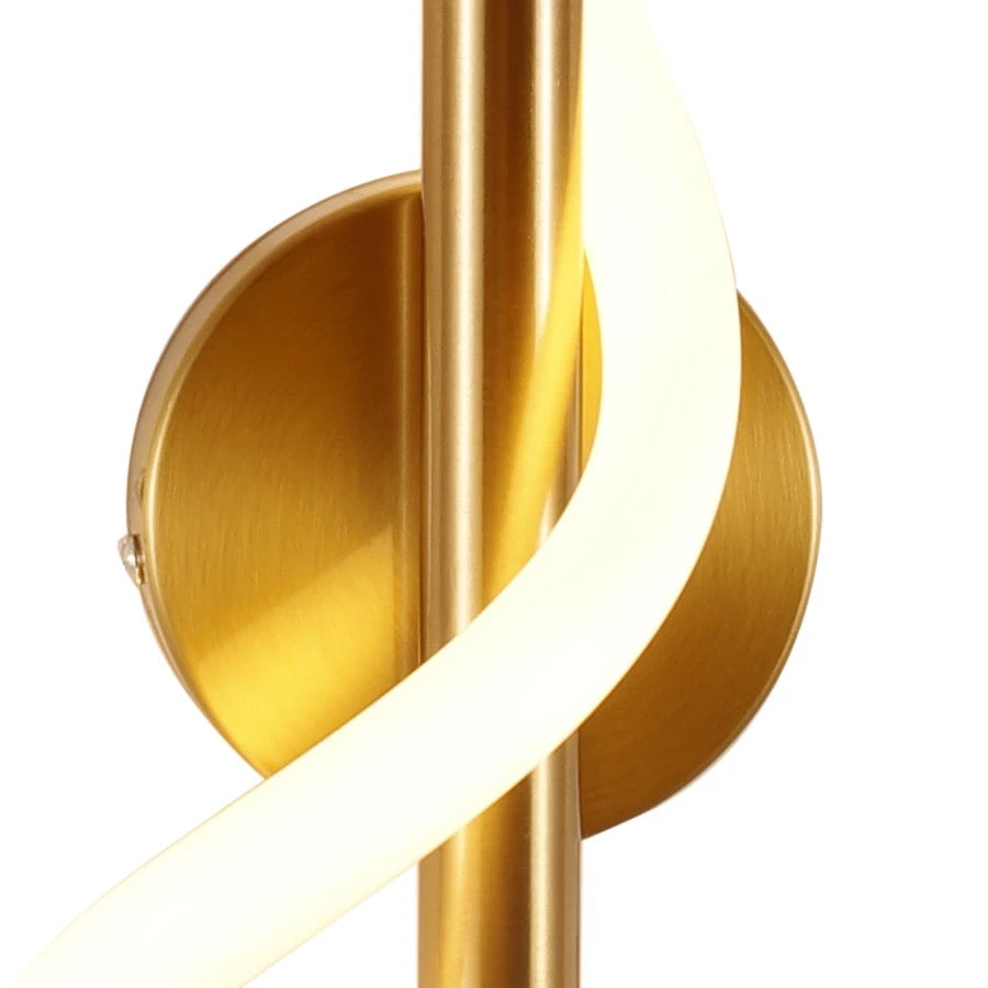 Spiral Led Wall Light