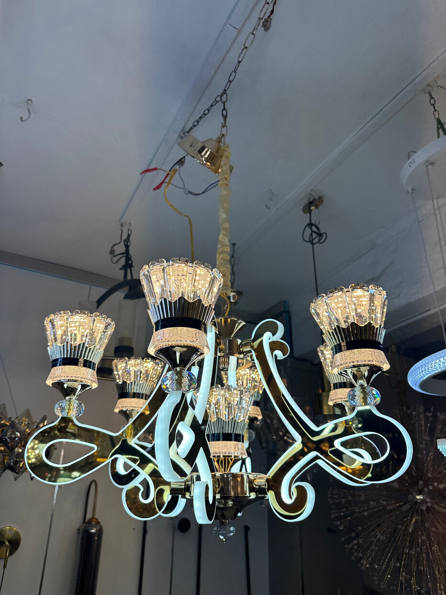 Modern SS Led Chandelier