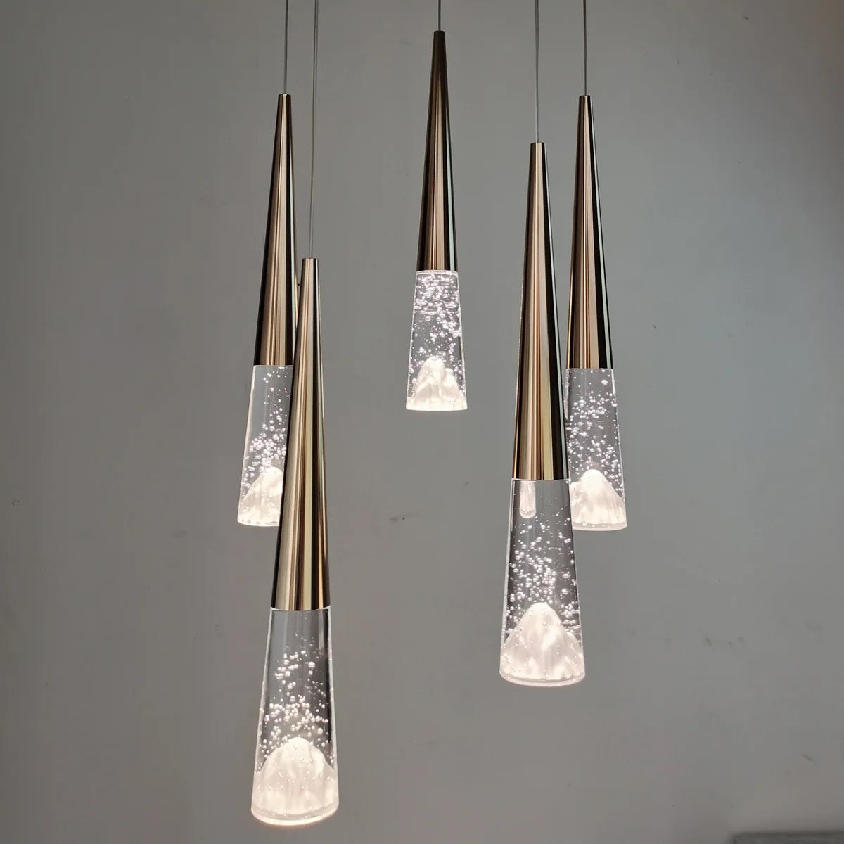 Crystal Lamp Shade Hanging