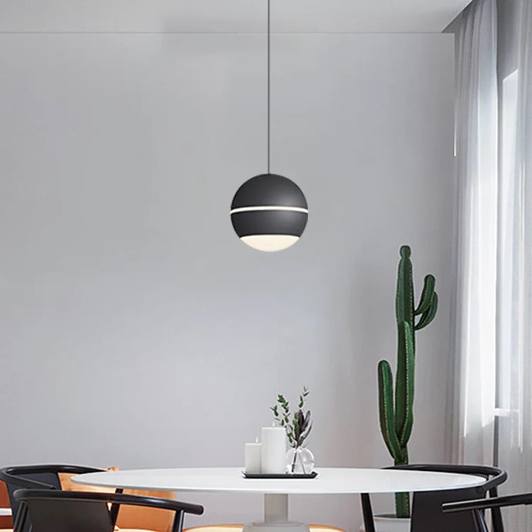 Modern Round Bedside Hanging Pendant