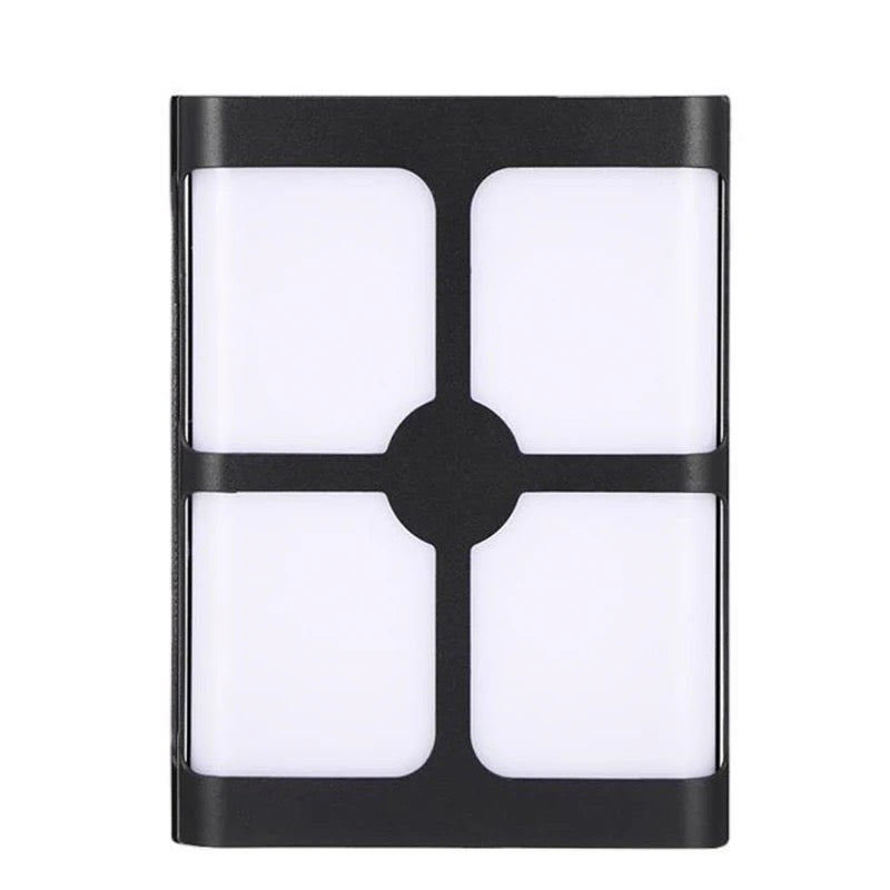 Four-Square led Wall Lamp Outdoor Waterproof pvc