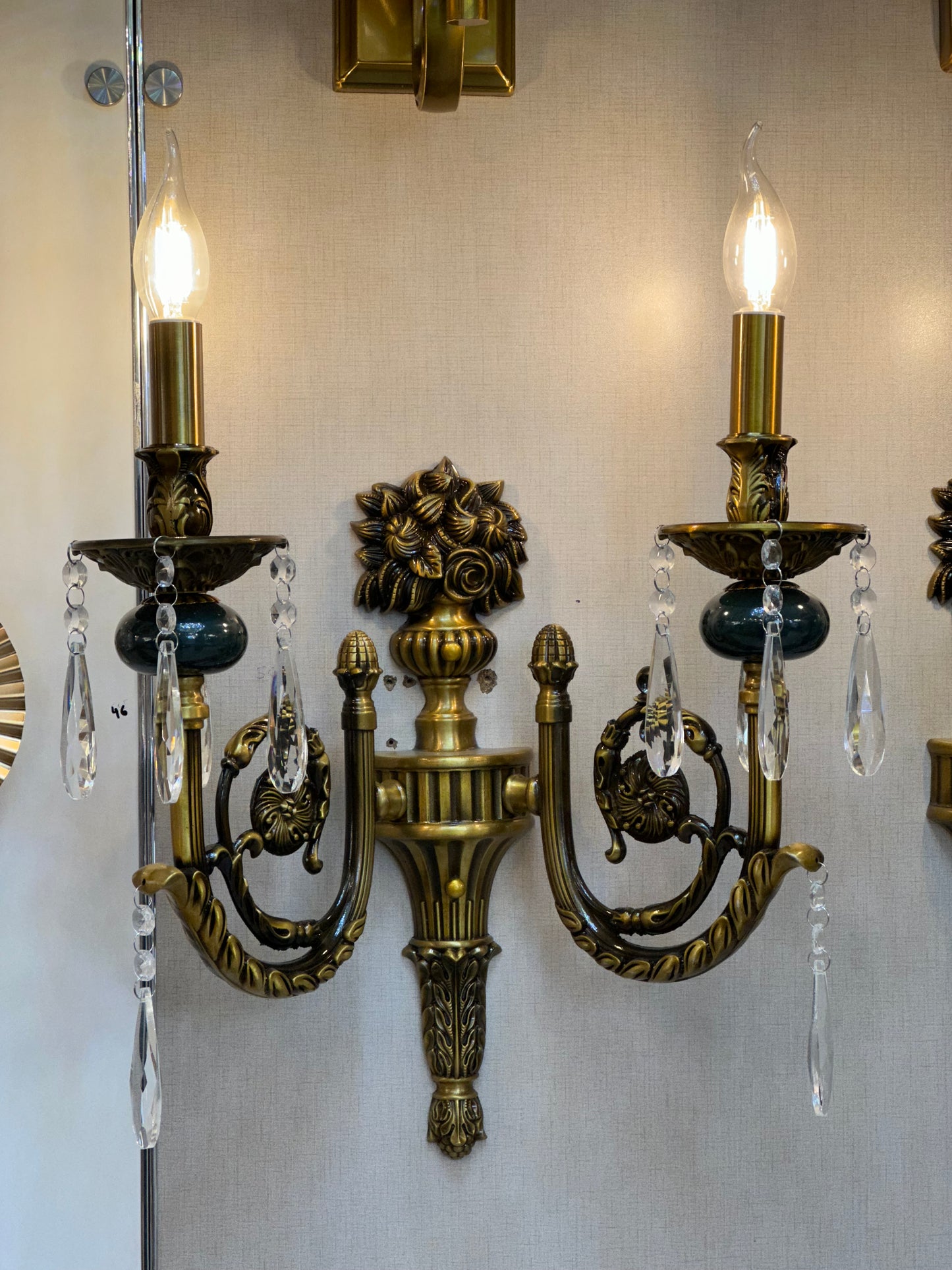 Antique Candle Wall Lights