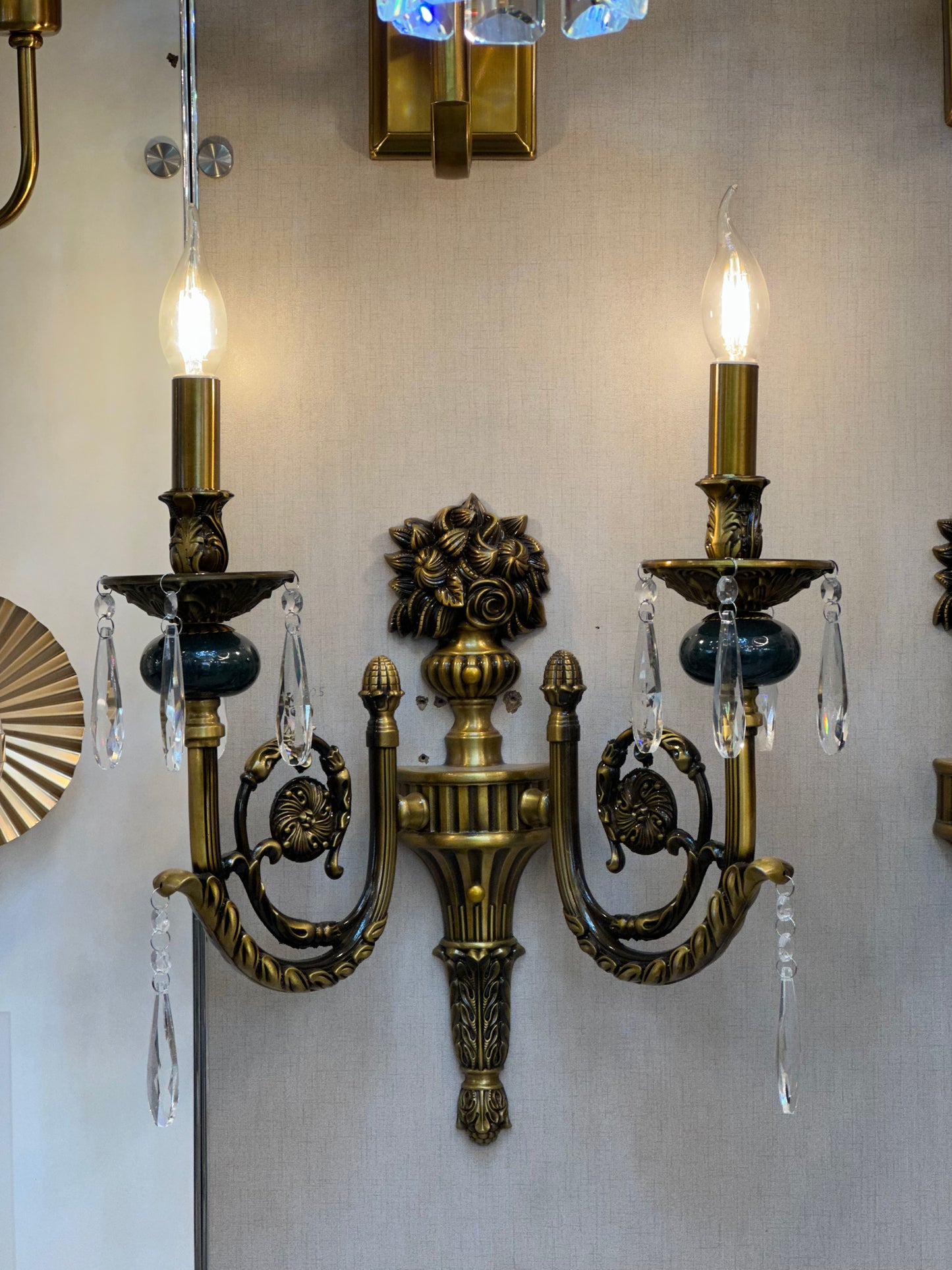 Antique Candle Wall Lights