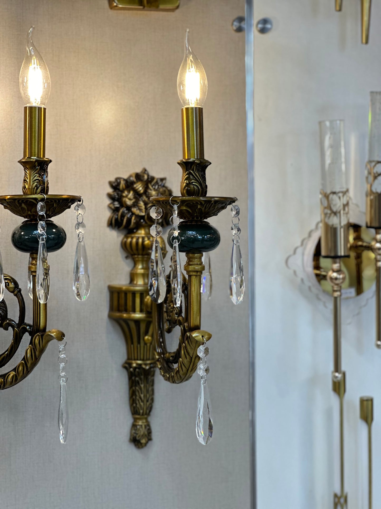 Antique Candle Wall Lights