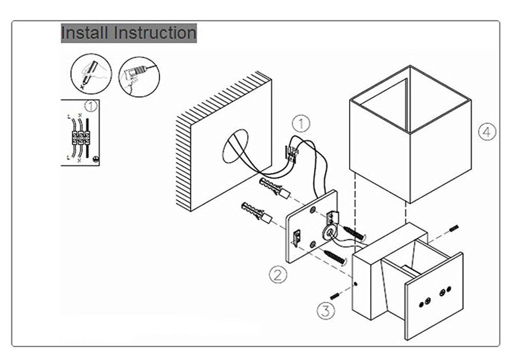 Shutter box adjustable Light