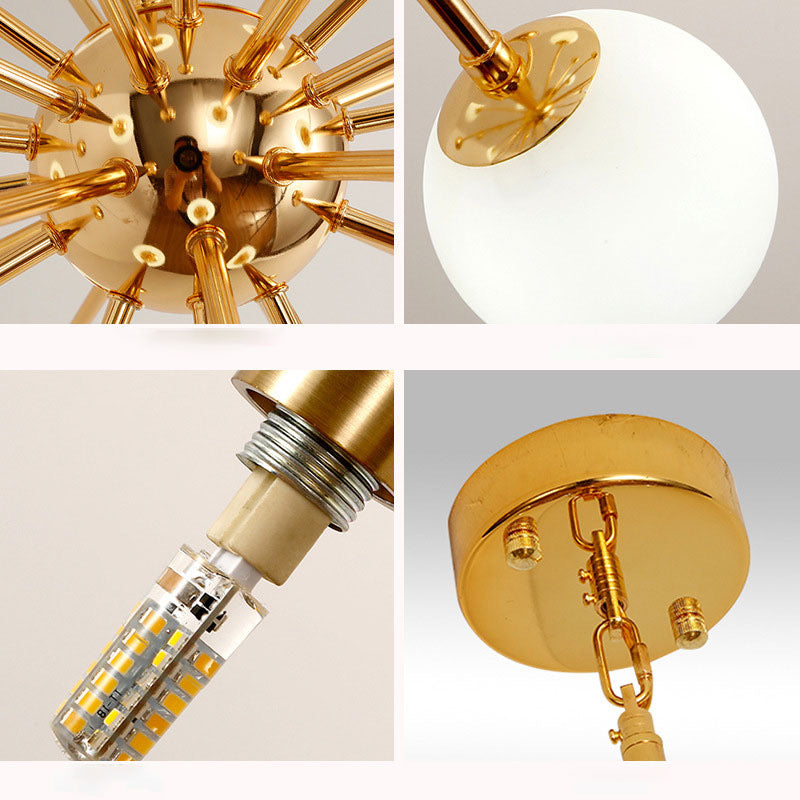 18 heads Globe Chandelier