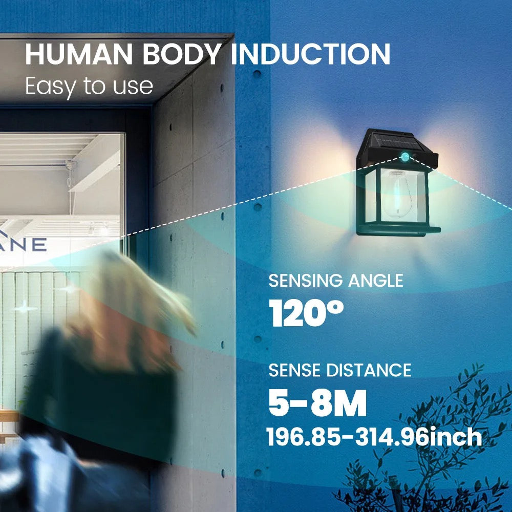 Solar motion Wall Light
