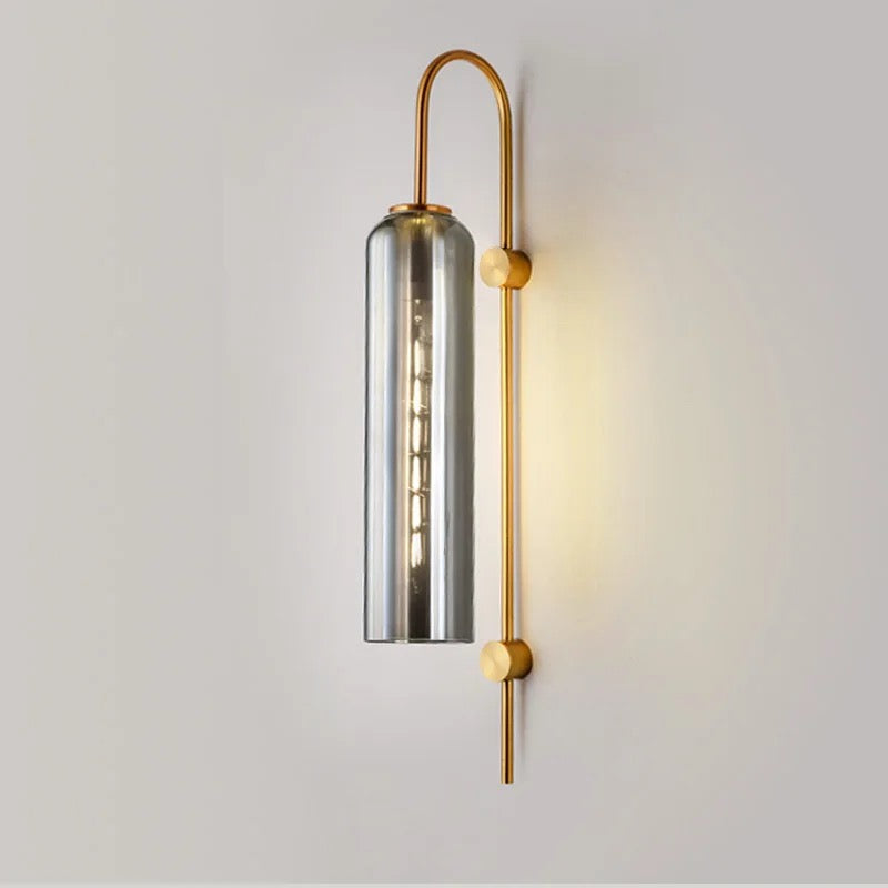 Elegant Glass Wall Sconce