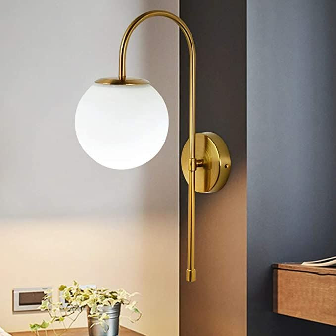 Downstyle Globe Wall Light