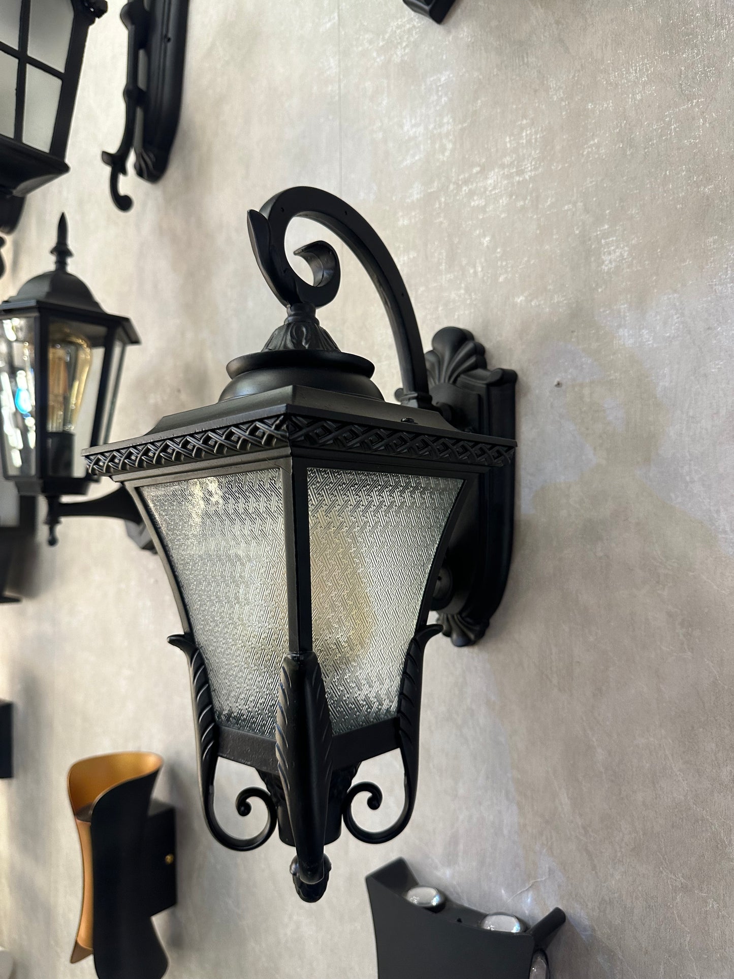 Victorian Black Imported Light
