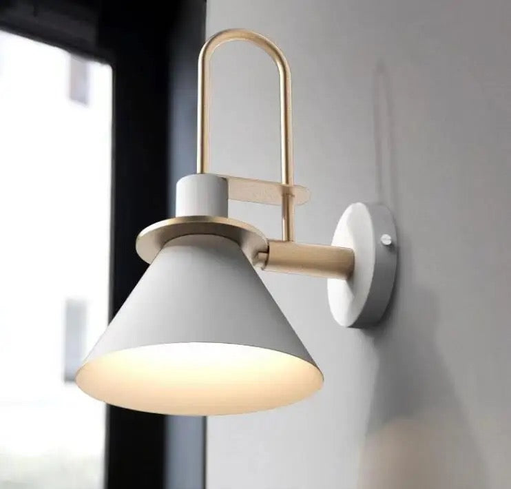 Luxury black lantern shape wall lamps