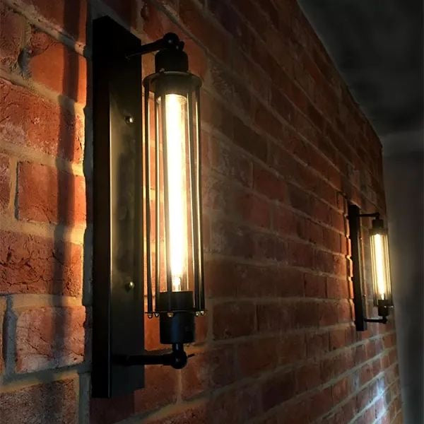 Vintage Antique Wall Lamp E-27 Holder