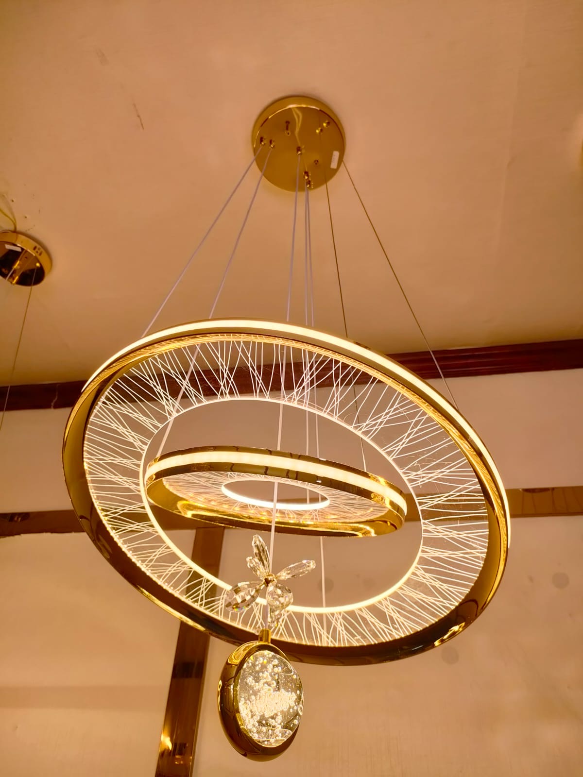 Minimalist Modern Creative Led Strip Chandeliers & Pendant Lights